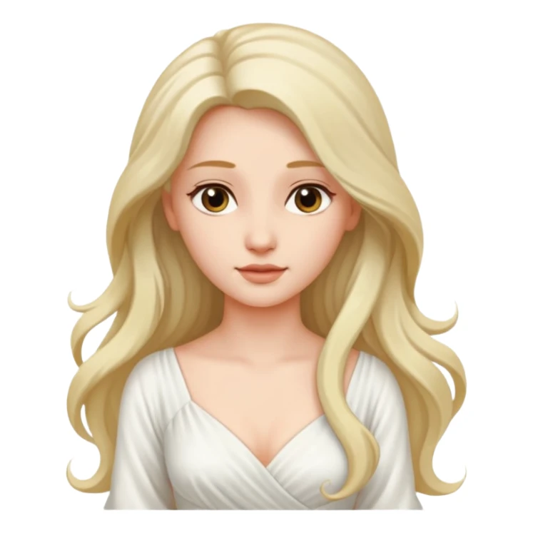 une belle personne a partir du buste tourné de 3/4
 sticker