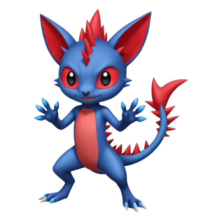 Scizor-Stitch-Sneasel-fusion (full body) sticker