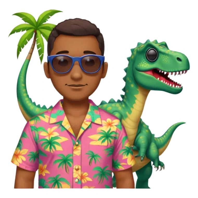 Florida has a new hybrid dinosaur that is named The Big Man that has been around  sticker