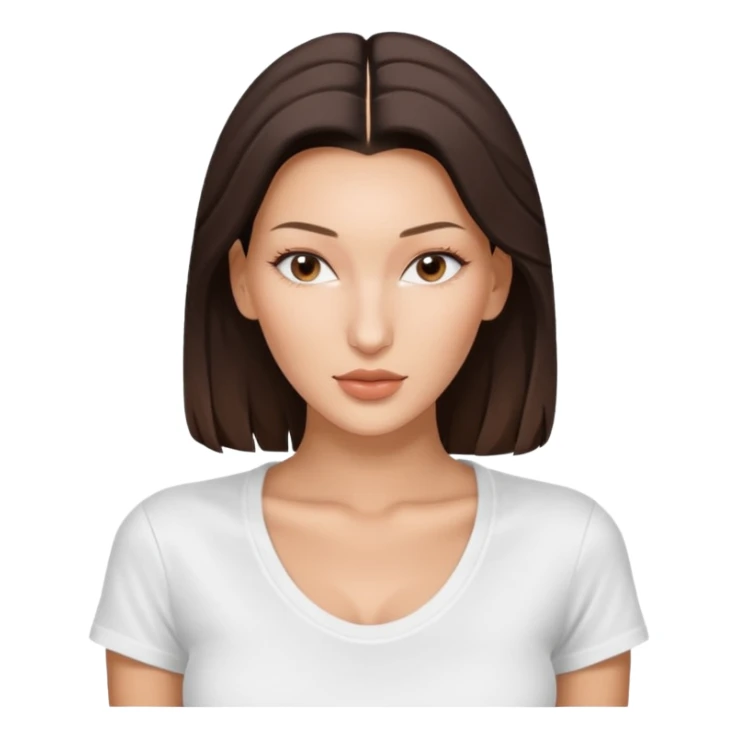 Bella hadid wear t-sihrt sticker