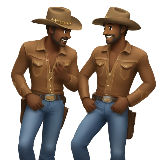 Two gay cowboys broke back mountain sticker