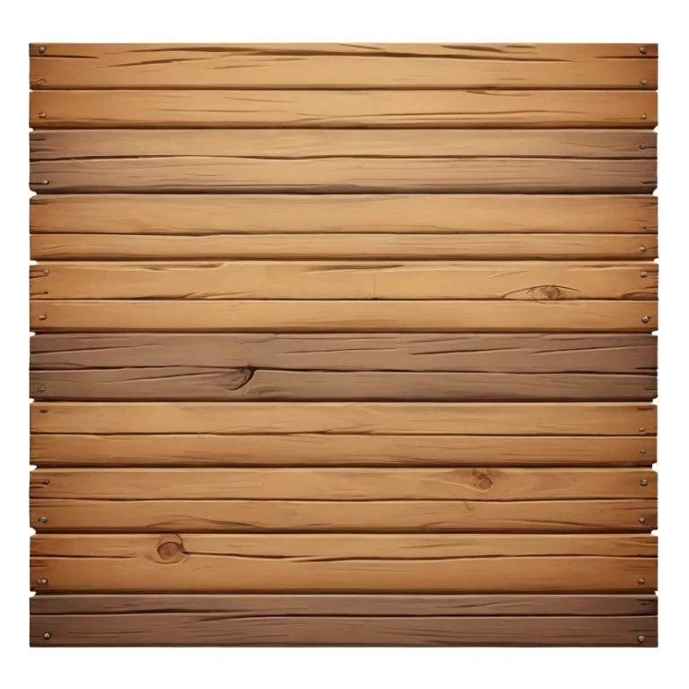 Wooden wall sticker
