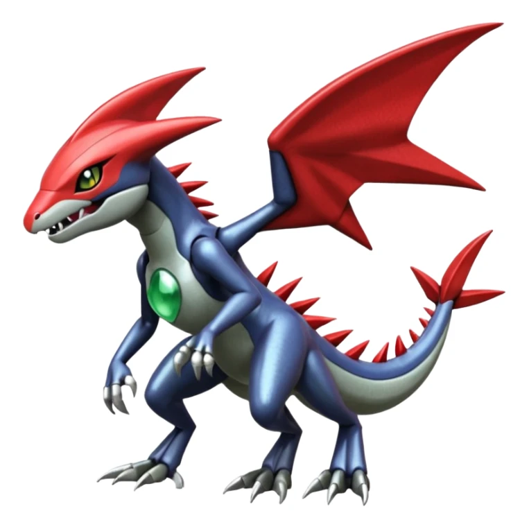 Meloetta-Scizor-Garchomp-Pokémon-Digimon-Fakémon-creature sticker