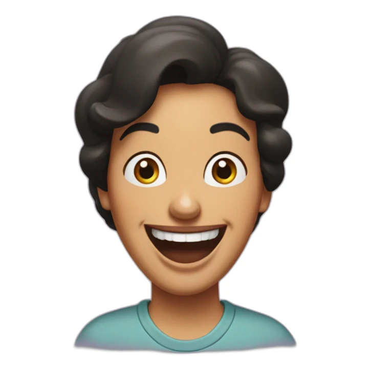 Louise from bob’s burgers laughing sticker