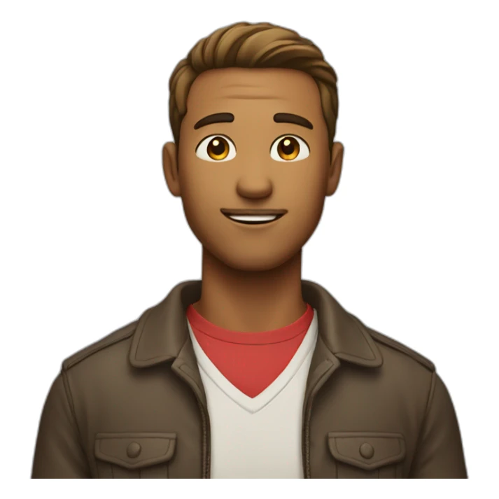 man who gives his heart sticker