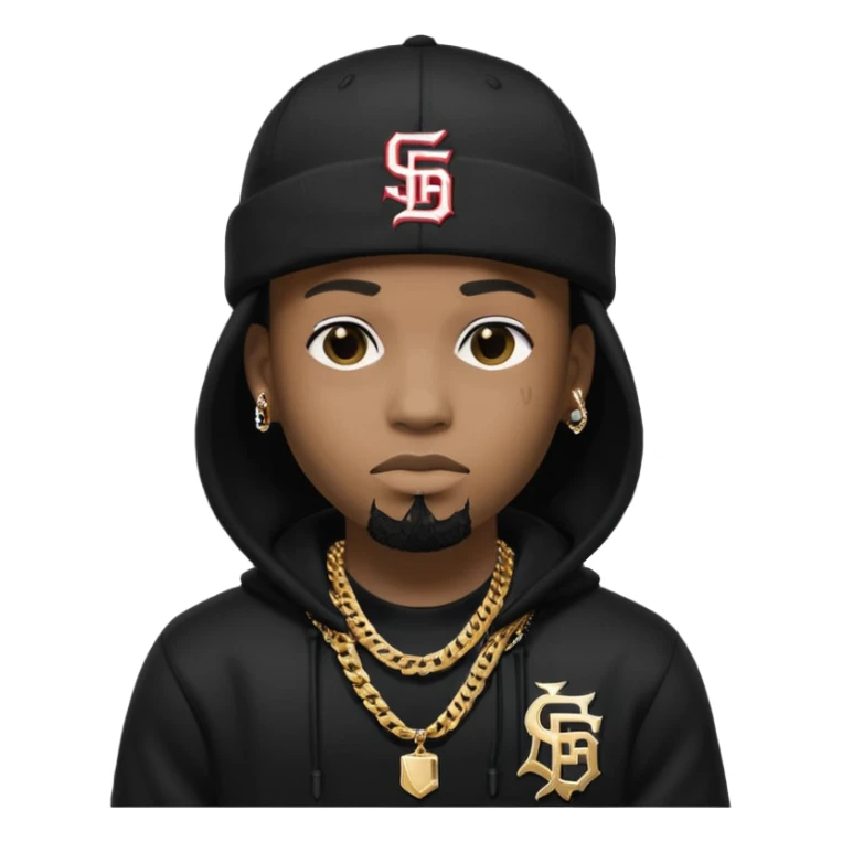 rapper khăn trùm mặt (che miệng) full đen có mũ len hãng MLB
 sticker