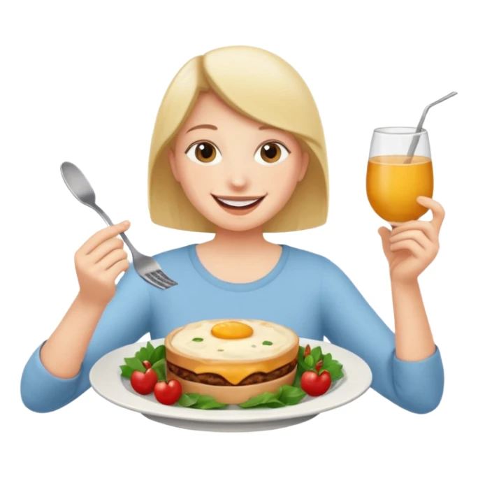 ALGUIEN SABOREANDO UNA COMIDA MUY RICA sticker