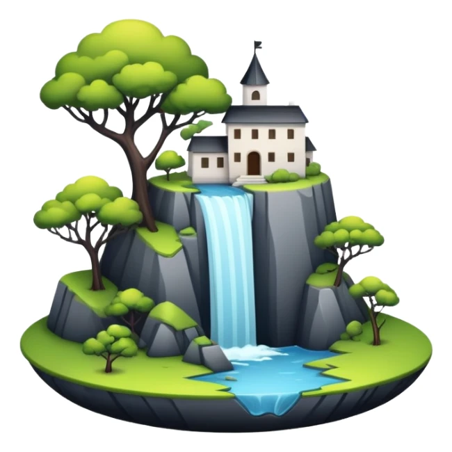 edgy aesthetic full scenic SCENERY sticker