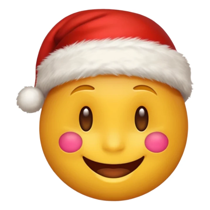 voglio delle emoji vintage di natale sticker