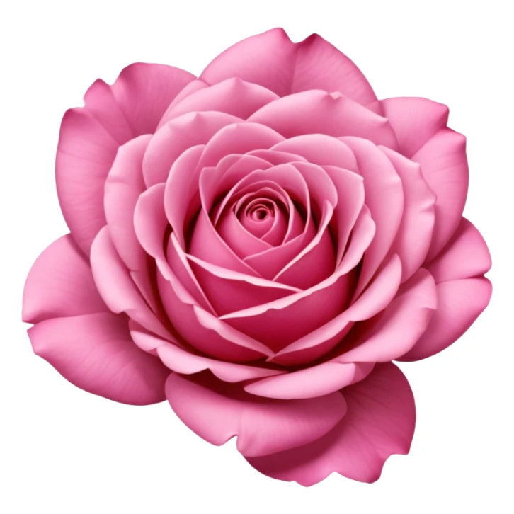 Polaroid photo of a pink rose  sticker