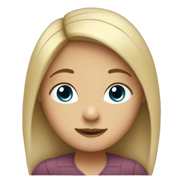 Girl who is a scheduler  sticker