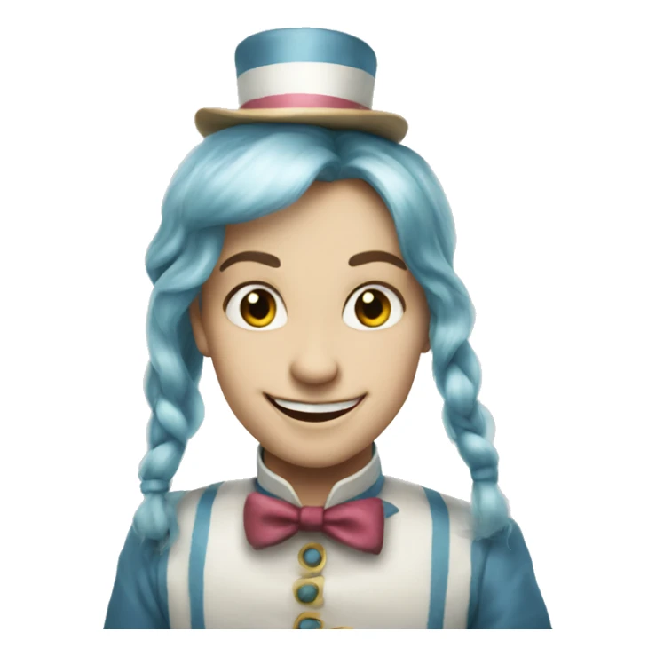 Alice in wonderland happy sticker