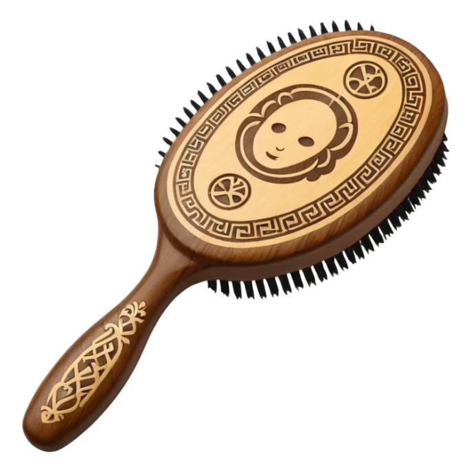horoscope hairbrush sticker