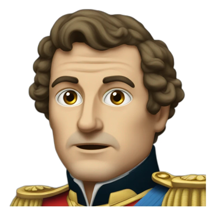 Napoléon Bonaparte saying ther is nothing we can do sticker