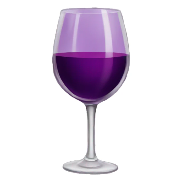 purple wine sticker