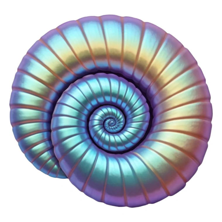 Sea shell sticker