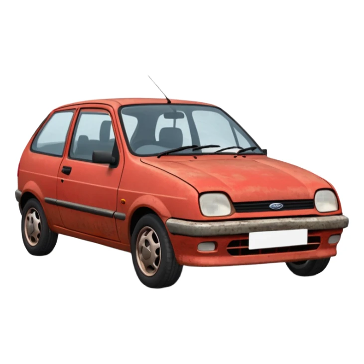 Ford fiesta 1998 MK4 old sticker