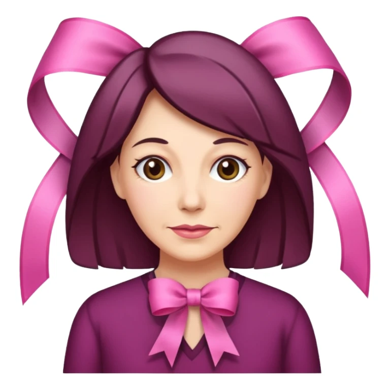 Mature Women with pink ribbons sticker