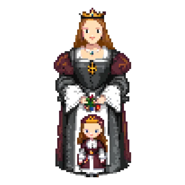 Henry VIII and Anne Boleyn sticker