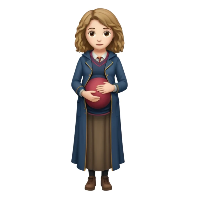 pregnant hermione granger full body sticker