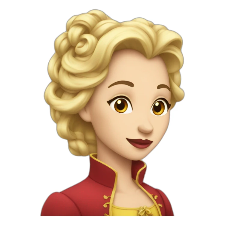 La belle et la bête sticker