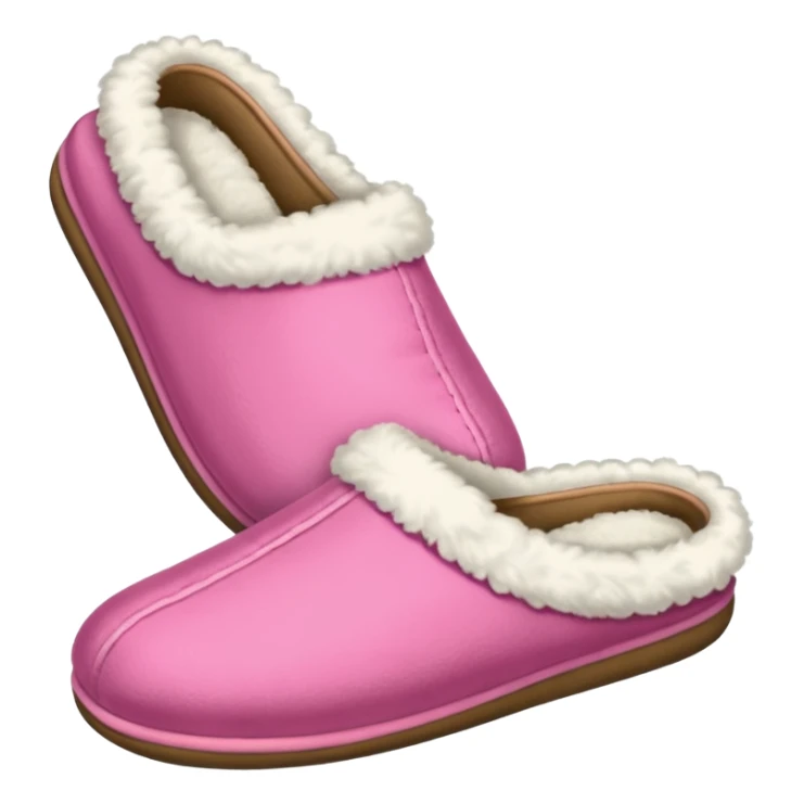 A pink house slipper thrown by the mother. sticker