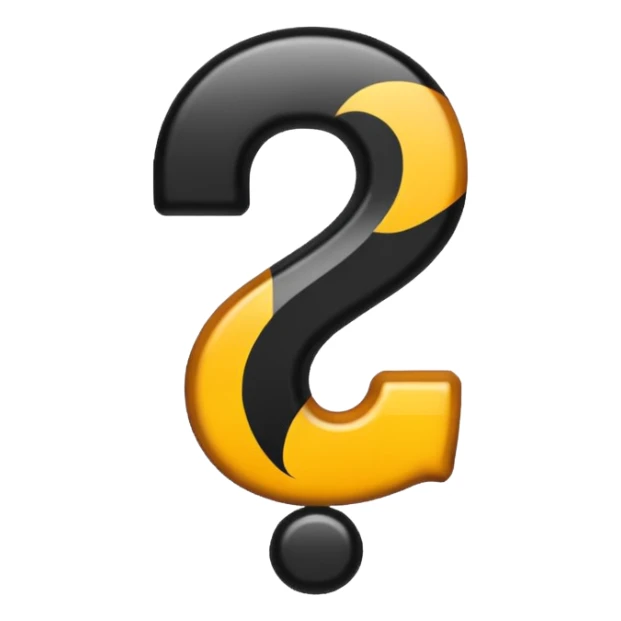 Point de interrogation sticker