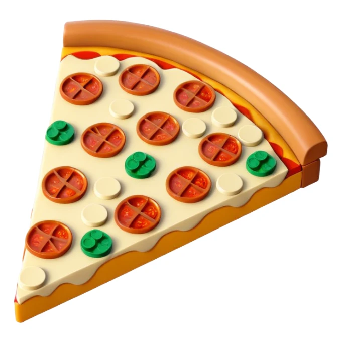 Lego pizza sticker