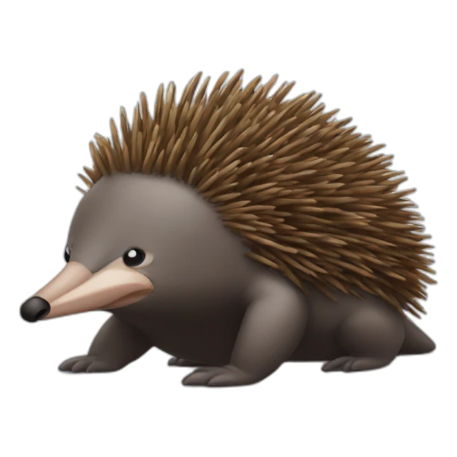 A Disney Echidna sticker