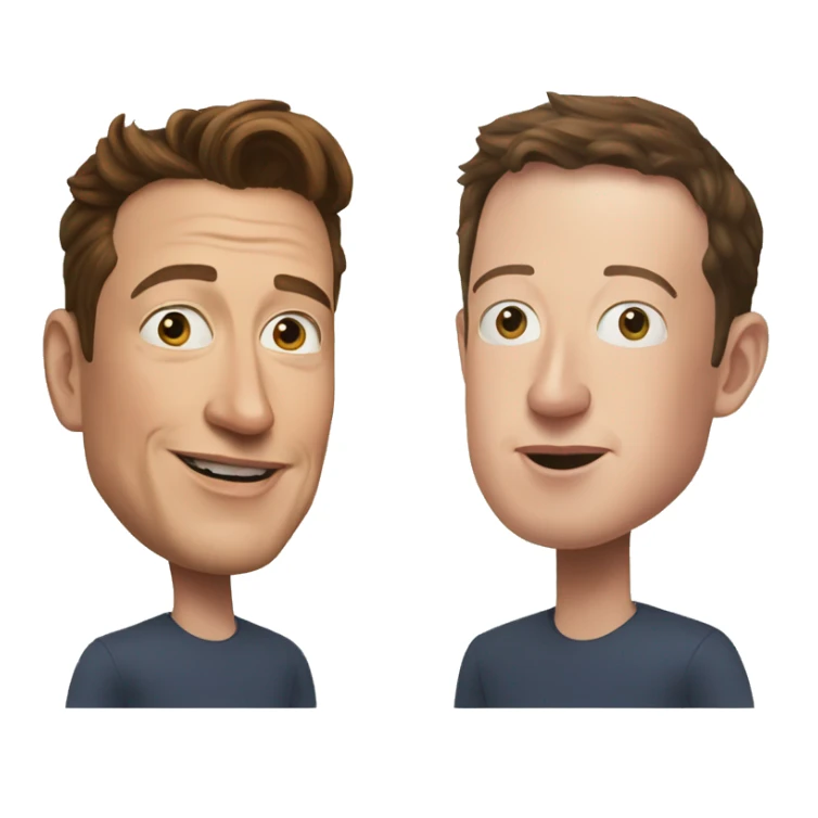 elon musk vs mark zuckerberg sticker