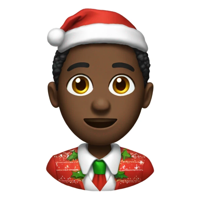 Diddy with Christmas suit sticker