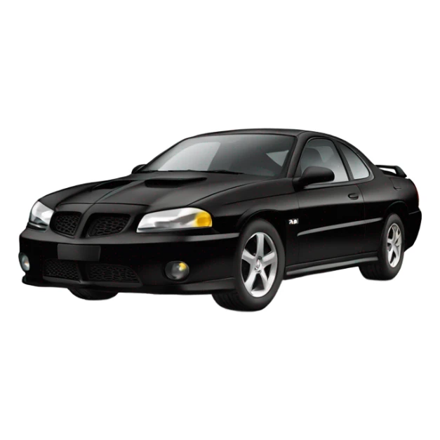 Pontiac GTO 2004 black sticker