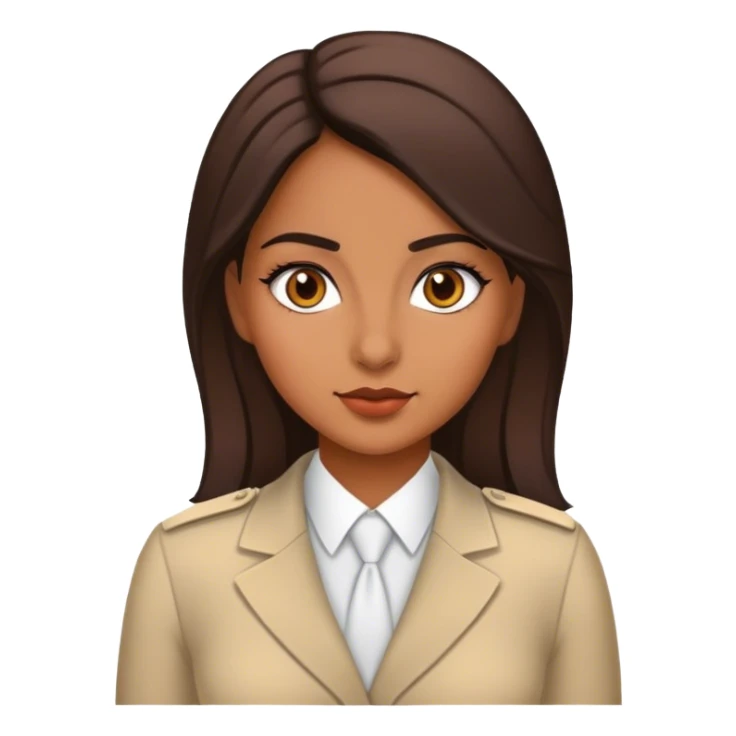 The latina girl diplomat sticker