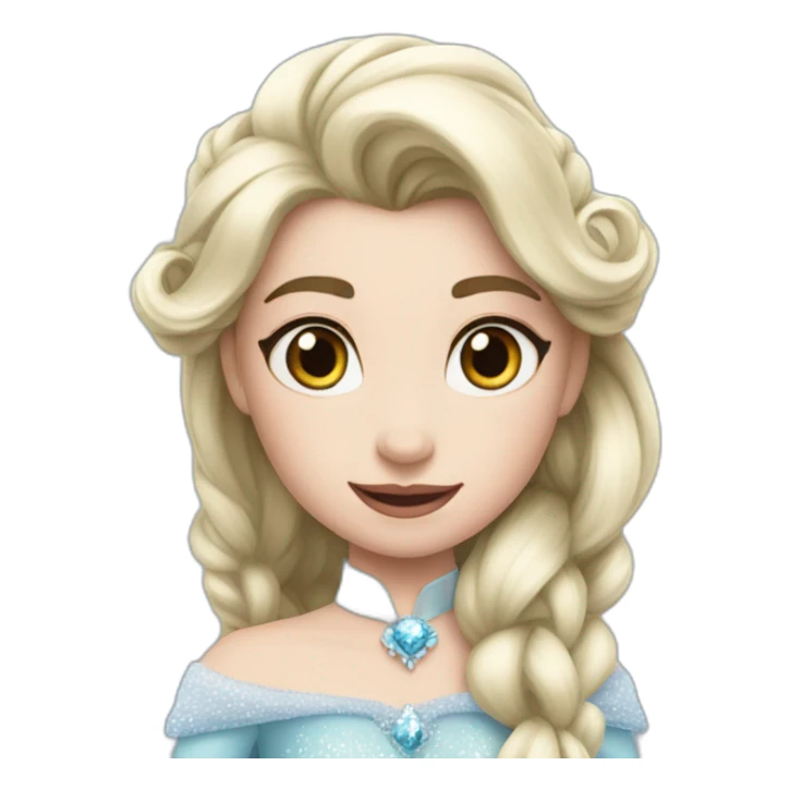 La reine des neiges  sticker