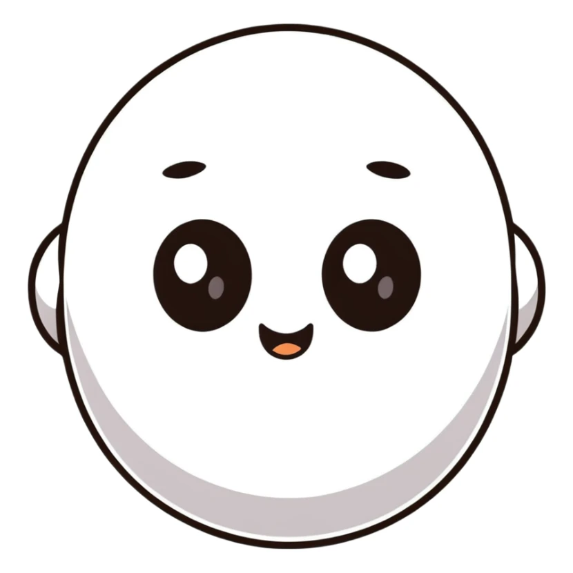 cute cartoon eyes with different expressions sticker