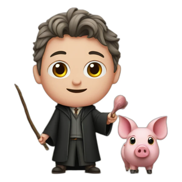 harry potter and the palestine pigs sticker