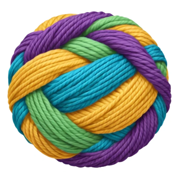 ball of yarn sticker