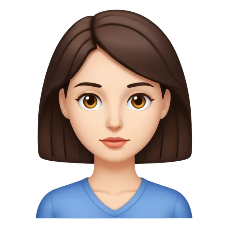 Behavioral therapist a brunette woman sticker