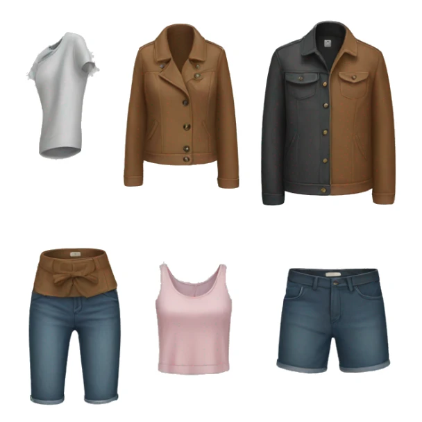 Clothes all used sticker