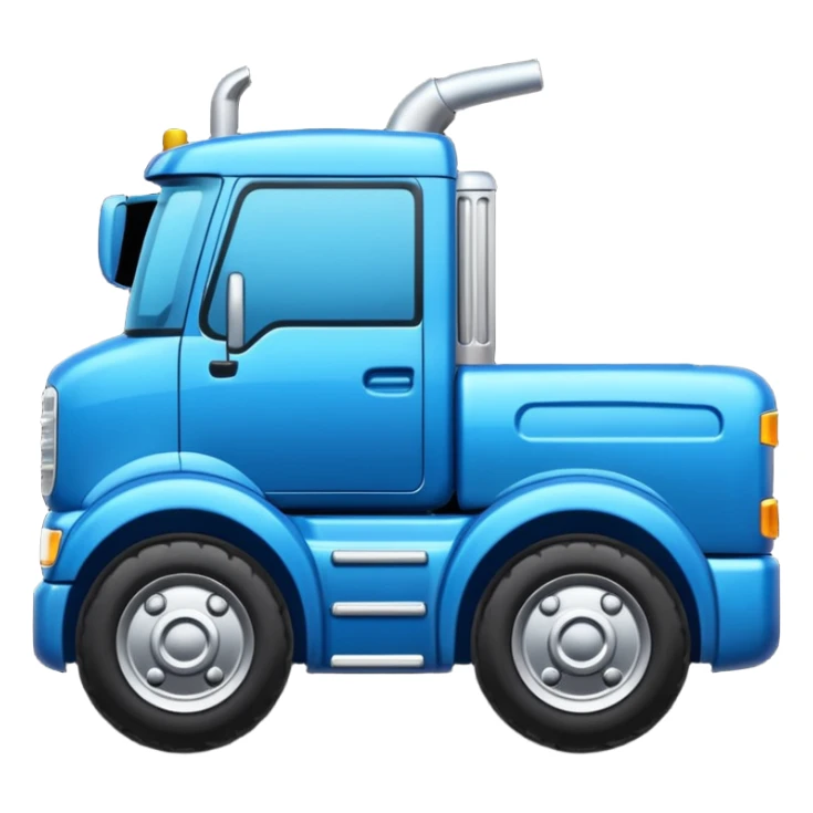 puedes crear unemojis de una tractocamion  sticker