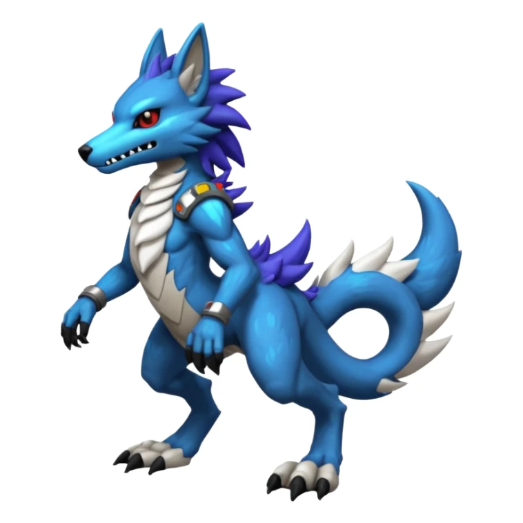 Grem2-Gremz-Protogen-Primagen-Sergal-fusion, full body  sticker