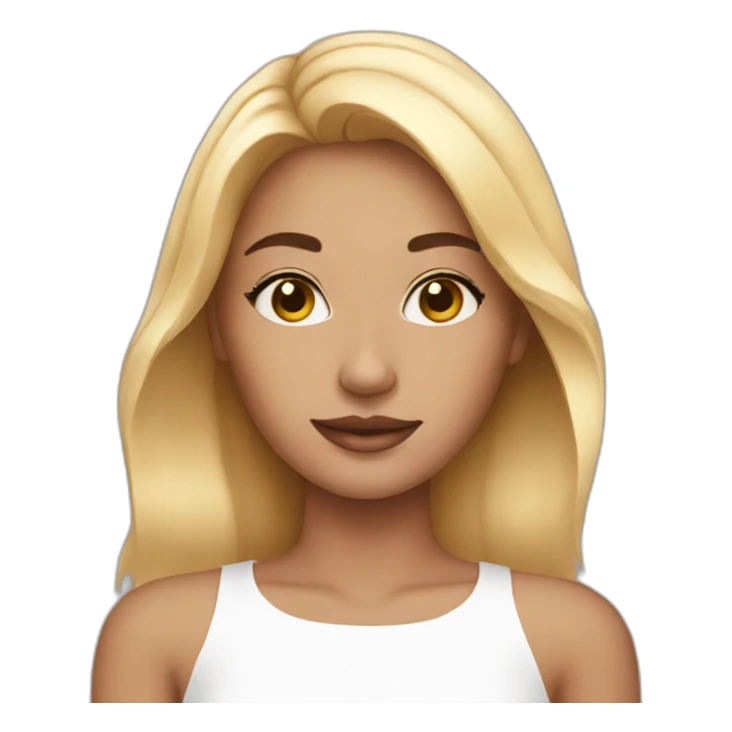 Skincare girl sticker