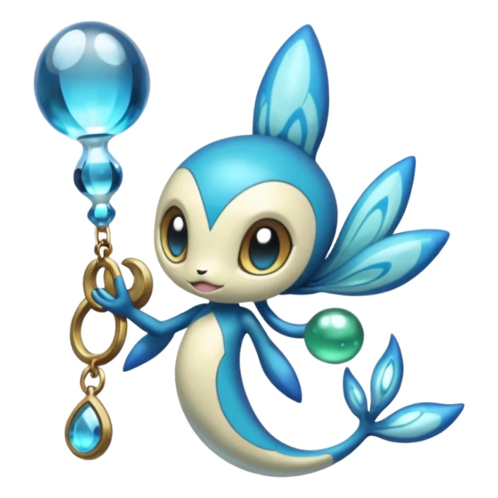Meloetta-Manaphy-Phione-Azelf-Pokémon-Fakémon-creature sticker