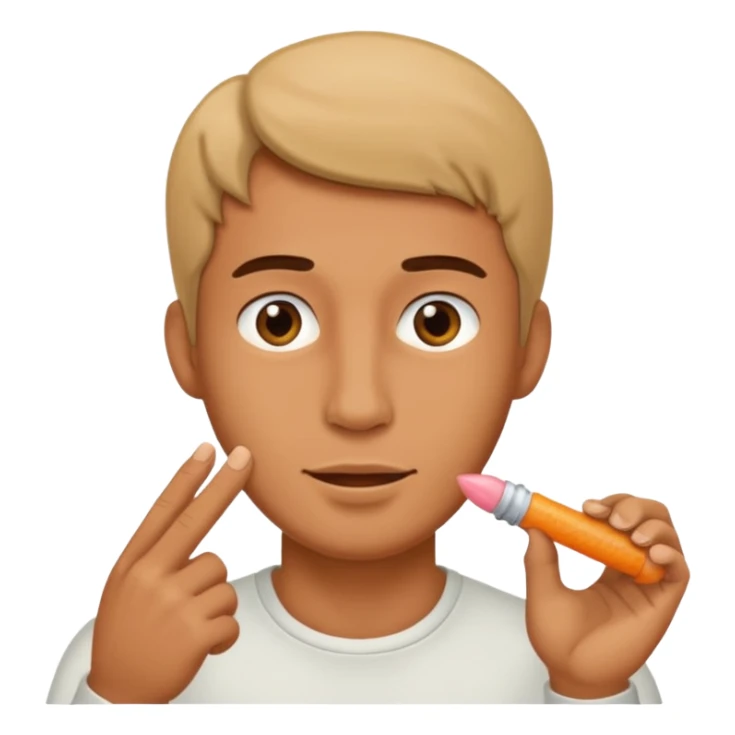 Penis with a man stroking it sticker