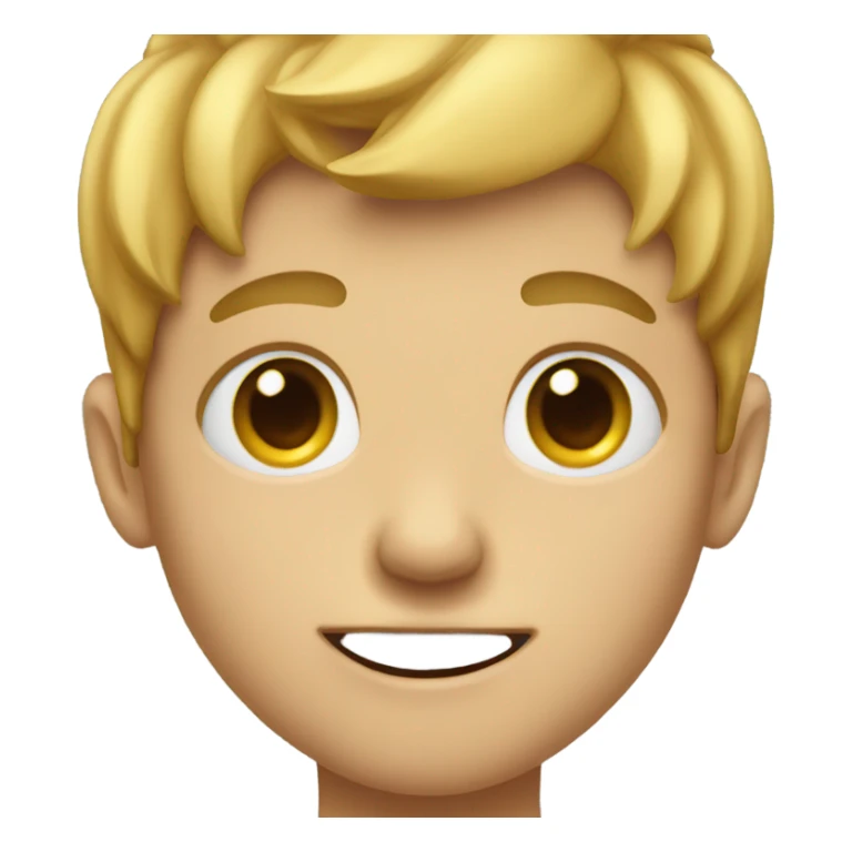 Boy mewing and looksmaxing sticker