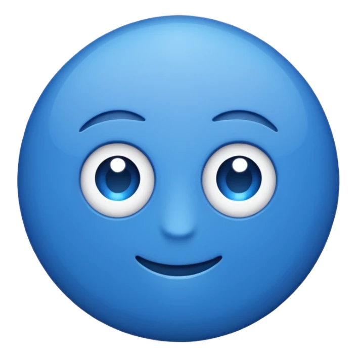 Una raya como ✔️ así pero azul y un círculo  sticker