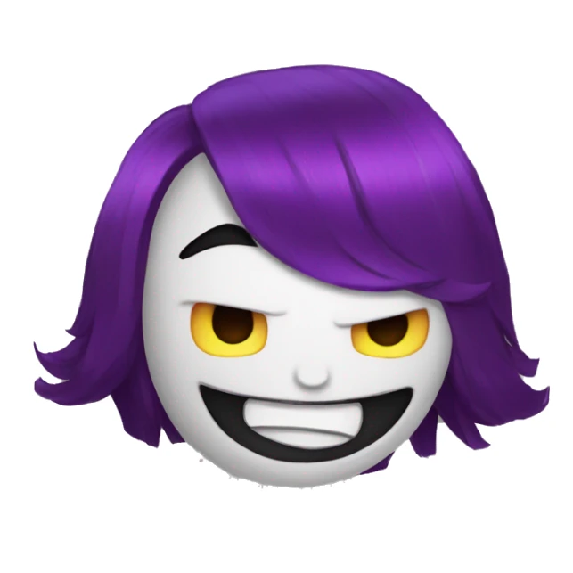 an emoji for alastor from hazbin hotel sticker