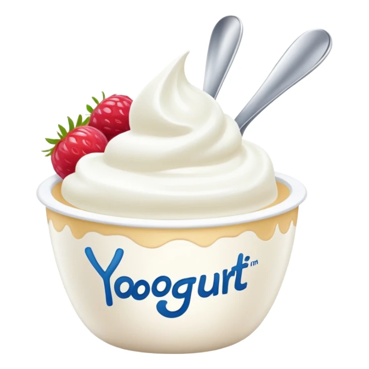 danette (yogourt) with « yaourt » write on her  sticker