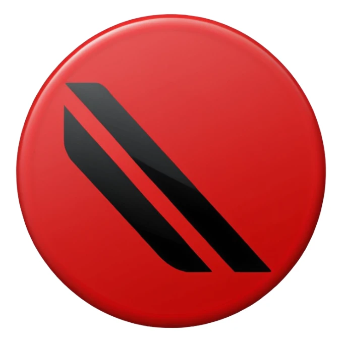 Minimalist “No Wi-Fi” icon, flat vector style on white background. A clean black Wi-Fi signal symbol inside a bold red circle with a diagonal clearly shows no internet connection or poor connection. No text, shadows, or extra details sticker