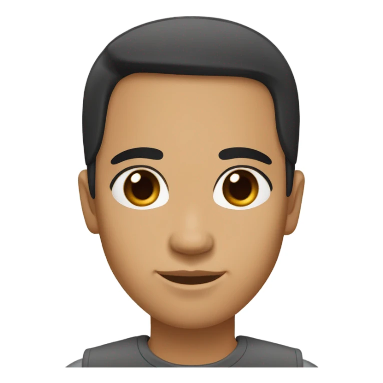 face shape square hair long and straight black coloured. almound eyes clour dark brown. eyebrow black. m skin tone tan.  sticker